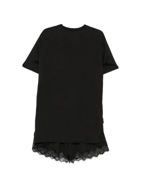 Tricou Parlor din dantelă negru