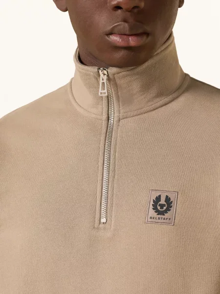 Belstaff Mikina S Kapucí světle hnědá