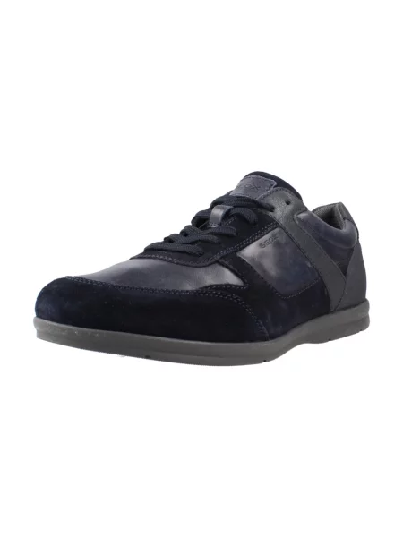 Sneakersy Geox skórzane niebieskie