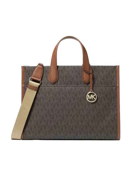 Torebka Michael Kors z logo brązowa