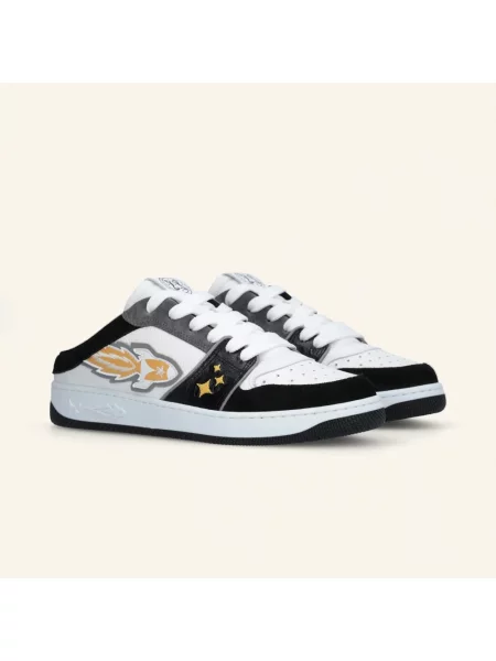 Sneakersy Enterprise Japan skórzane czarne