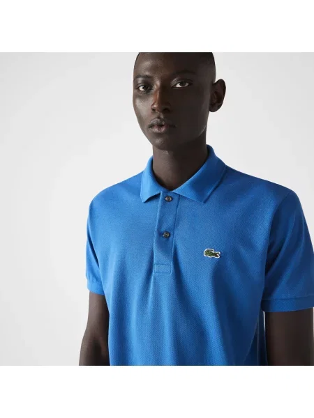 Lacoste Koszulka Polo Classic Fit niebieski