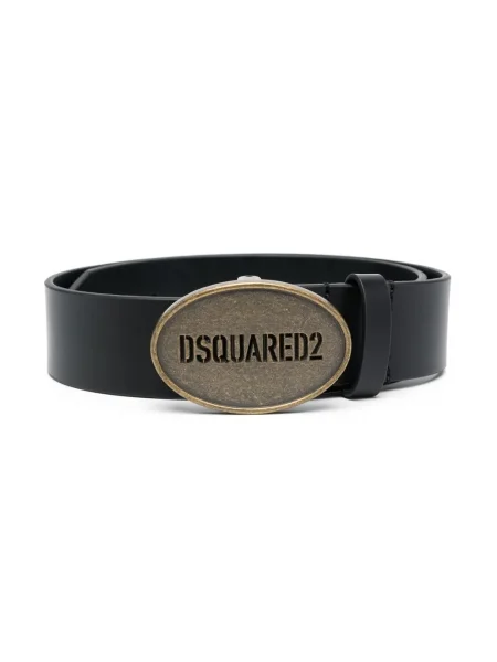 Pasek dziecięcy Dsquared2 czarny