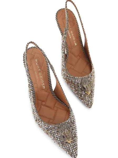 Туфли Kurt Geiger London на шпильке бежевые