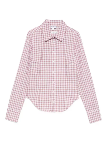 Koszula Alfie w kratkę czerwona