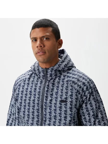 Куртка Lacoste двусторонняя синяя