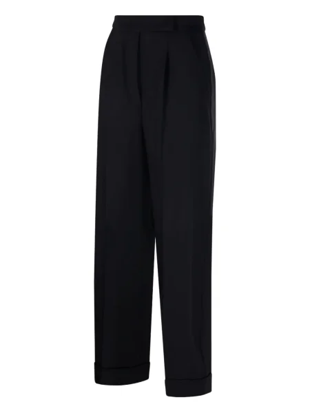 Pantaloni Max Mara plisate negru