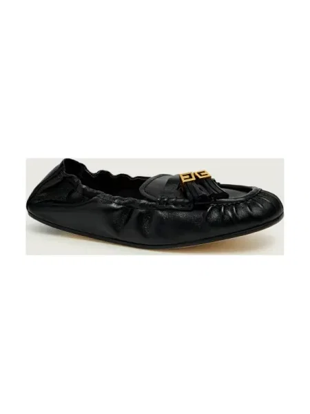 Elisabetta Franchi De piele mocasini negru