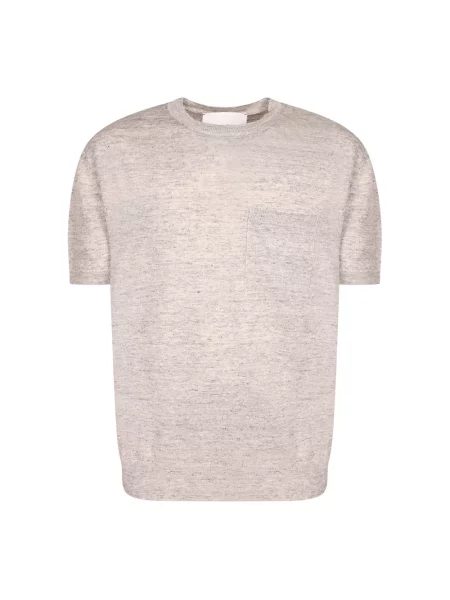 Sweter Amaránto z krótkim rękawem szary