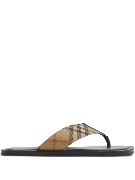 Papuci Burberry în carouri