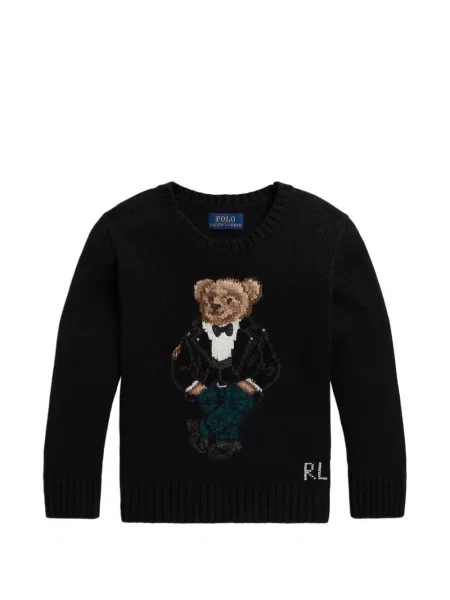Koszulka polo dziecięca Polo Ralph Lauren czarna
