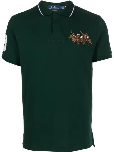Вълнено дънково яке Polo Ralph Lauren с качулка жълто