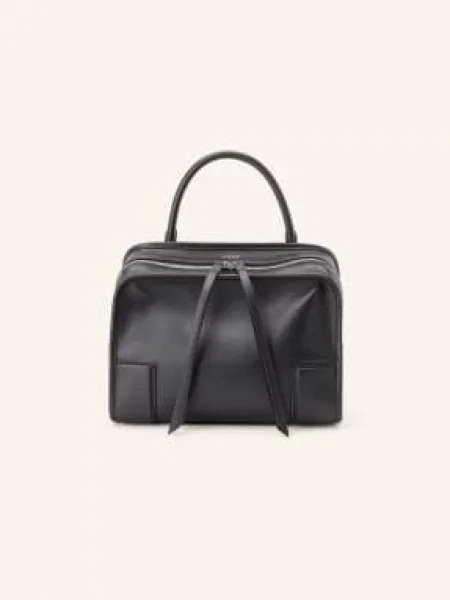 Loewe Kabelka Amazona Medium / stříbrná černá