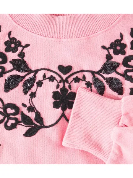 Φούτερ Molo ροζ