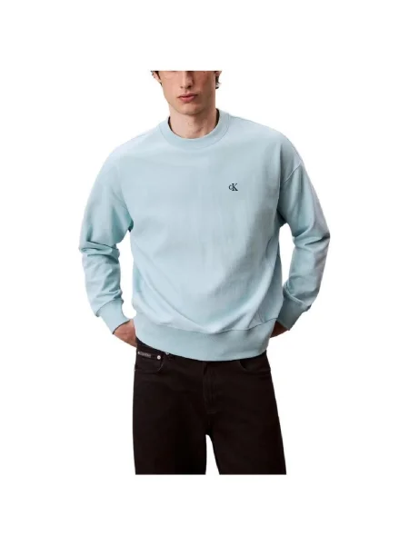 Geacă de blugi Calvin Klein Jeans albastru
