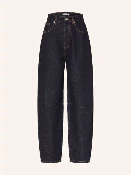 Mrs & Hugs Džíny Barrel raw denim