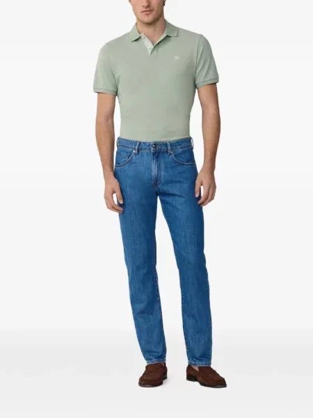 Blugi drepți Hackett London albastru