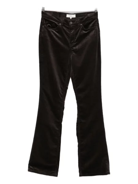 Pantaloni Ba&sh de catifea cord maro