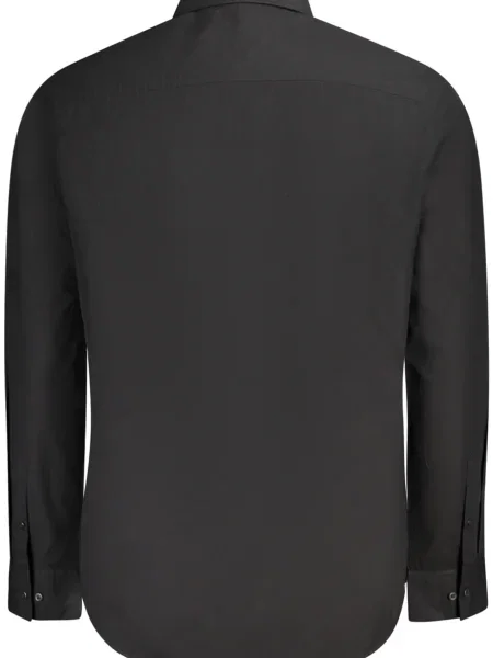 Dolgo srajca Calvin Klein Jeans z dolgimi rokavi črna