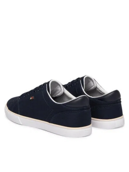 Sportcipők Tommy Hilfiger Th Low Profile Vulc Canvas Sötétkék kék