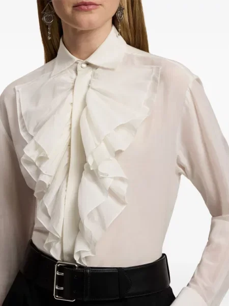Cămașă Ralph Lauren Collection cu volane
