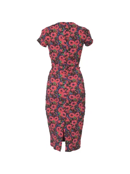 Rochie Ba&sh cu model floral cu imagine roșu