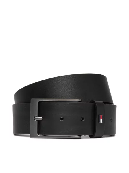 Pasek Tommy Hilfiger czarny
