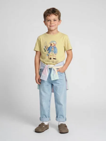 Polokošeľa Polo Ralph Lauren béžová