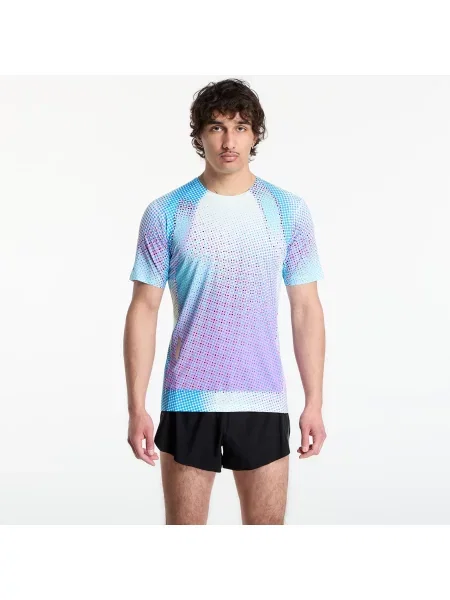 Tricou SOAR Printed Tech T Blue/ Magenta M albastru