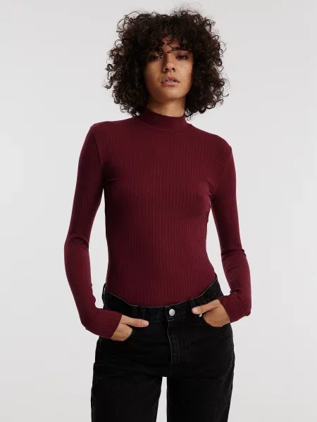 EDITED Tricou Manon roşu închis