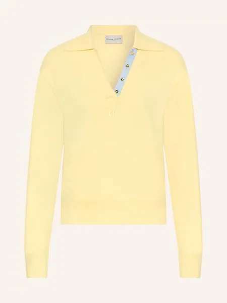 Claudie Pierlot Sweter gelb żółty