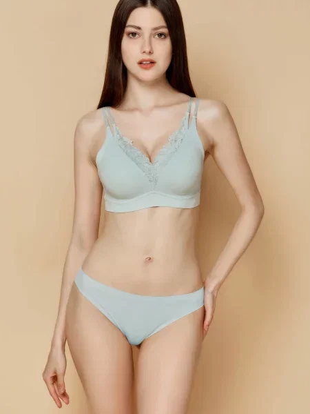 Трусики бразилиана сірі