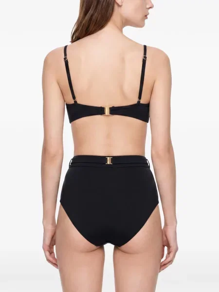 Cu centură bikini Zimmermann negru