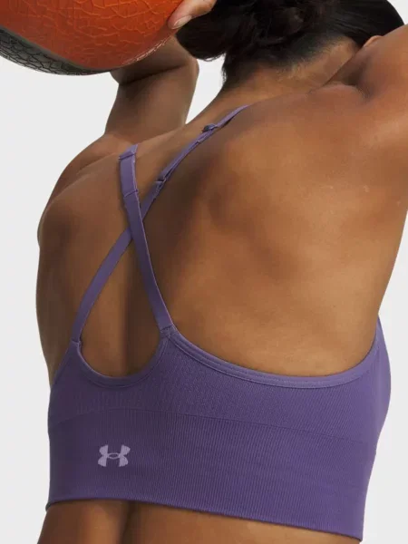Бесшовный спортивный топ Under Armour фиолетовый