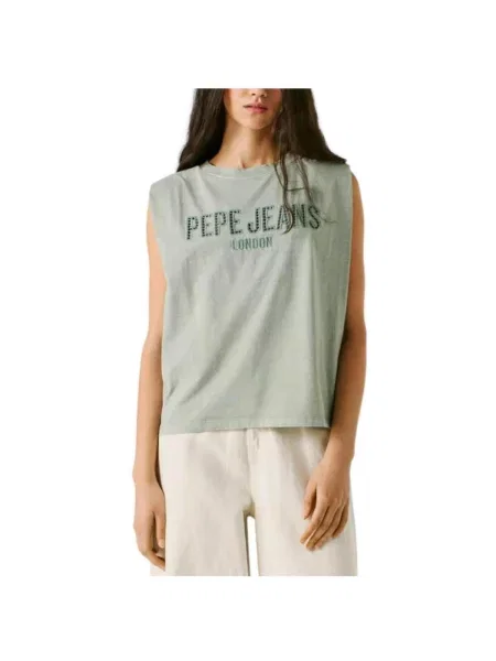 Top Pepe Jeans zelena