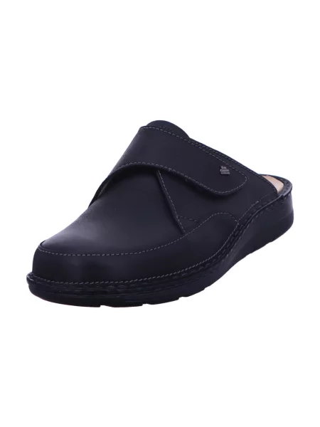 Klapki Finn Comfort skórzane czarne