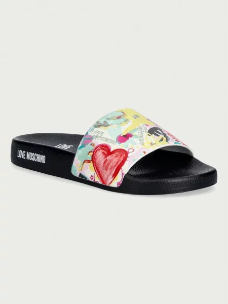 Papuci Love Moschino negru