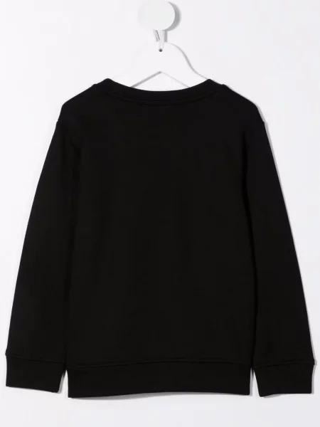 Bluza nierozpinana dziecięca Emporio Armani czarna