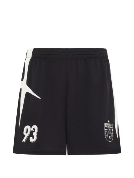 Fotbal pantaloni scurți Represent negru