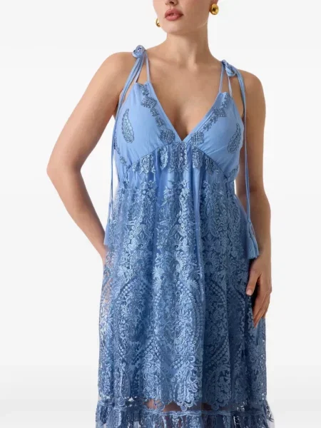 Rochie maxi Guess albastru