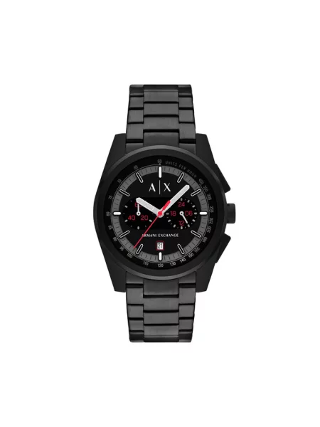 Armani Exchange Zegarek Parker Chronograph czarny