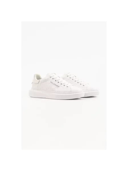 Sneakersy Karl Lagerfeld skórzane białe