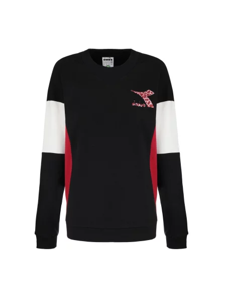 Bluza DIADORA L.SWEATSHIRT CREW LUSH czarna