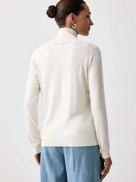 Шелковая водолазка Weekend Max Mara для гольфа