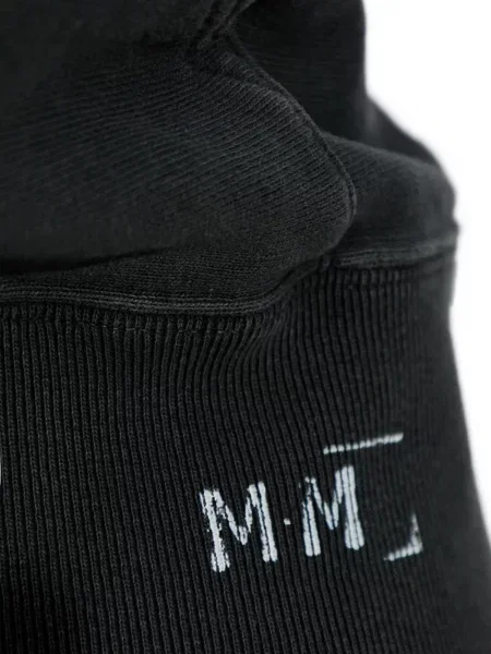 Hanorac cu glugă Maison Margiela negru
