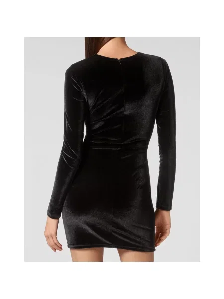 Sukienka midi Philipp Plein czarna