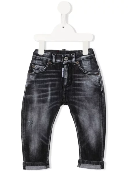 Jeansy dziecięce Dsquared2 szare
