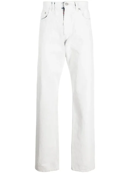 Blugi drepți Maison Margiela alb