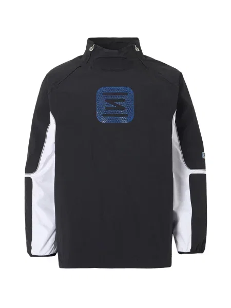 Nike Sportswear Geacă de primăvară-toamnă SHOX albastru închis / negru alb