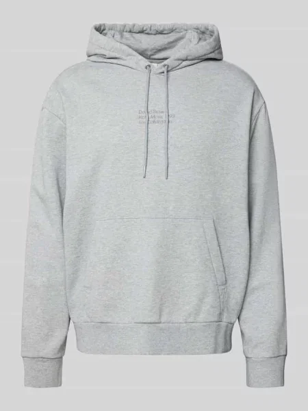 Bluza z kapturem z wyhaftowanym logo Ck Calvin Klein